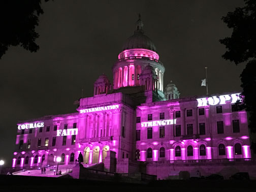 Capitol Building Flames of Hope.